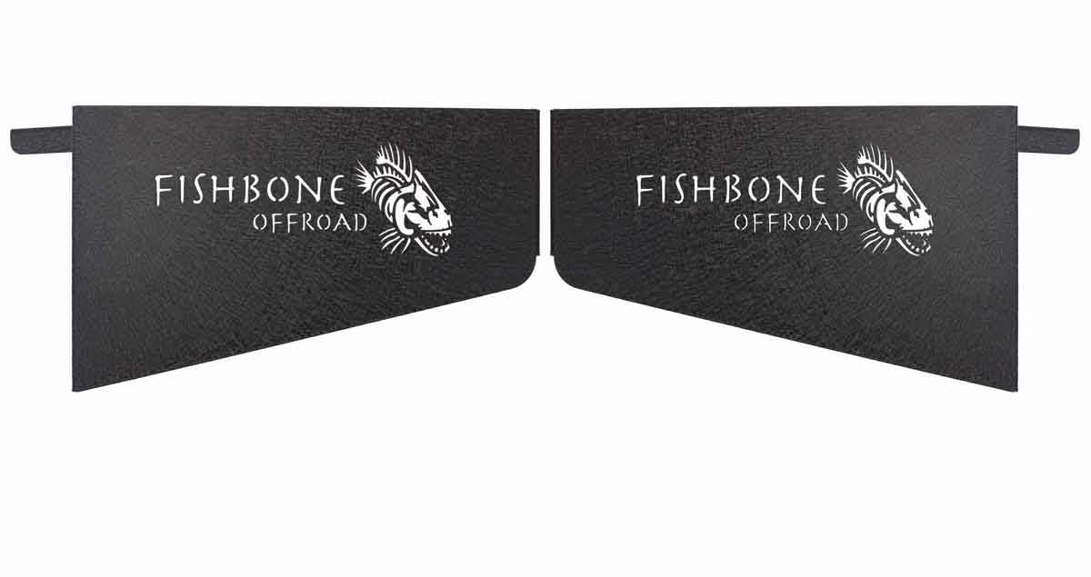 Fishbone Offroad 2018-2023 Jeep Wrangler JL Wheel Well Storage Bins FB25101