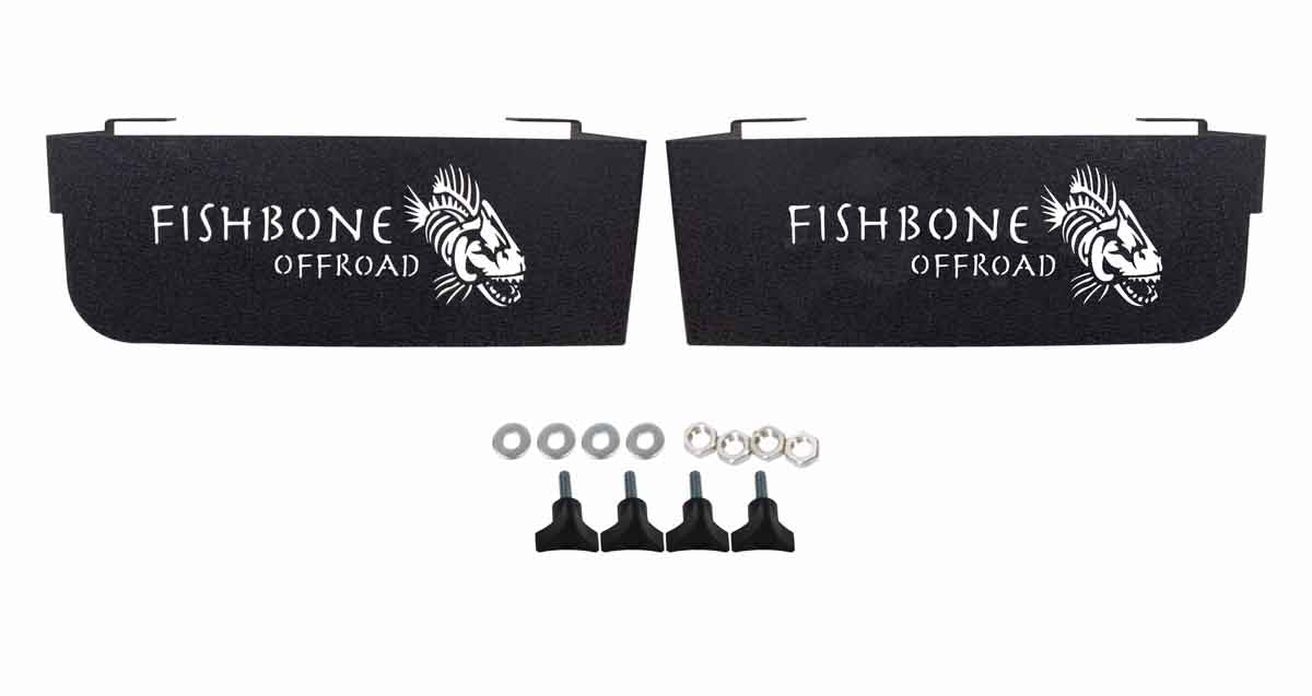 Fishbone Offroad Wheel Well Storage Bins for 2004-2006 Jeep Wrangler FB25104