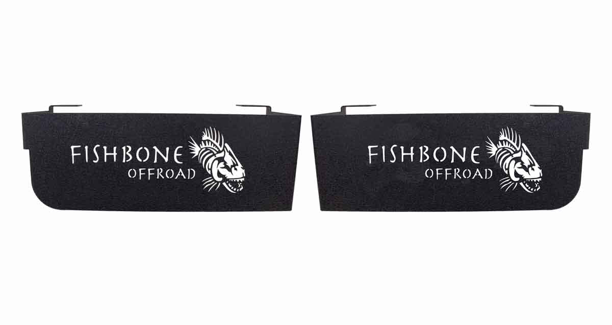 Fishbone Offroad Wheel Well Storage Bins for 2004-2006 Jeep Wrangler FB25104