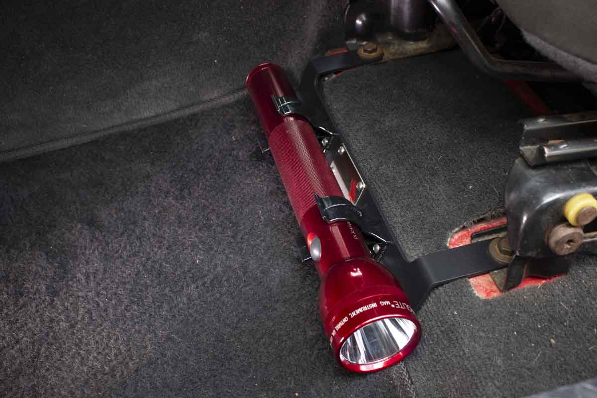 Fishbone Offroad 1997-2006 Jeep Wrangler TJ & Wrangler Unlimited LJ Front Seat Flashlight Mount FB25106