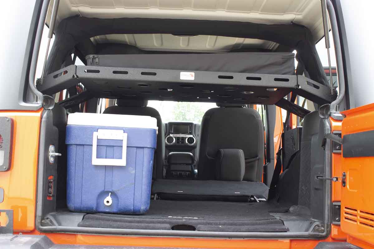 Fishbone Offroad Interior Storage Rack for 2007-2018 Jeep Wrangler FB25116