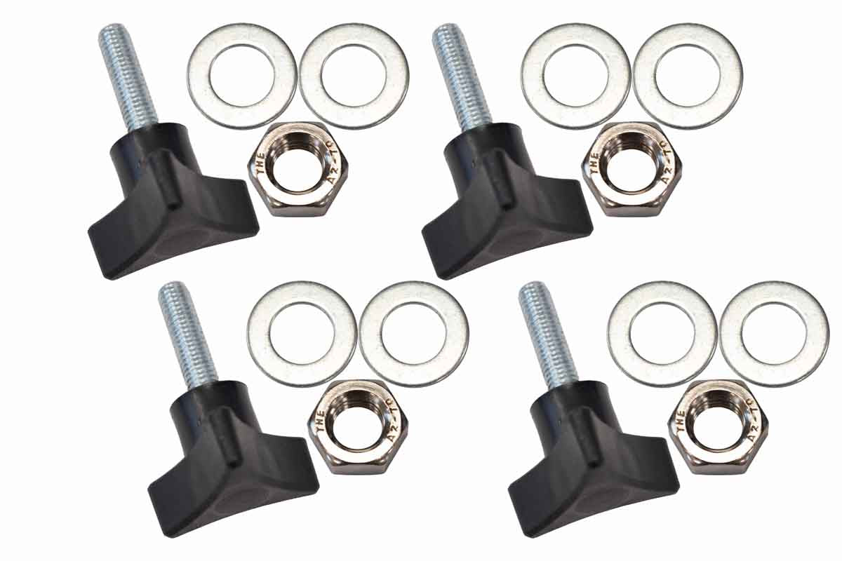 Fishbone Offroad Tub Rail Tie Downs for 2007-2018 Jeep Wrangler FB25232