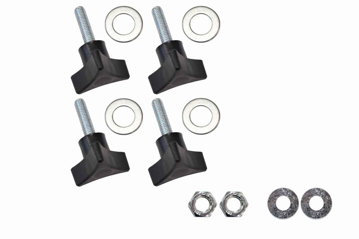 Fishbone Offroad Tub Rail Tie Downs for 2007-2018 Jeep Wrangler FB25240