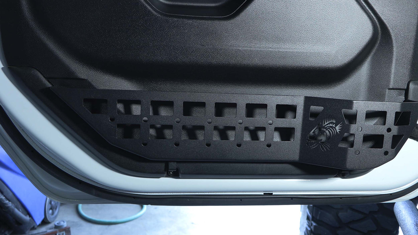 Fishbone Offroad Front Door MOLLE Panel for 2018 & Up Jeep Wrangler/Gladiator FB25478