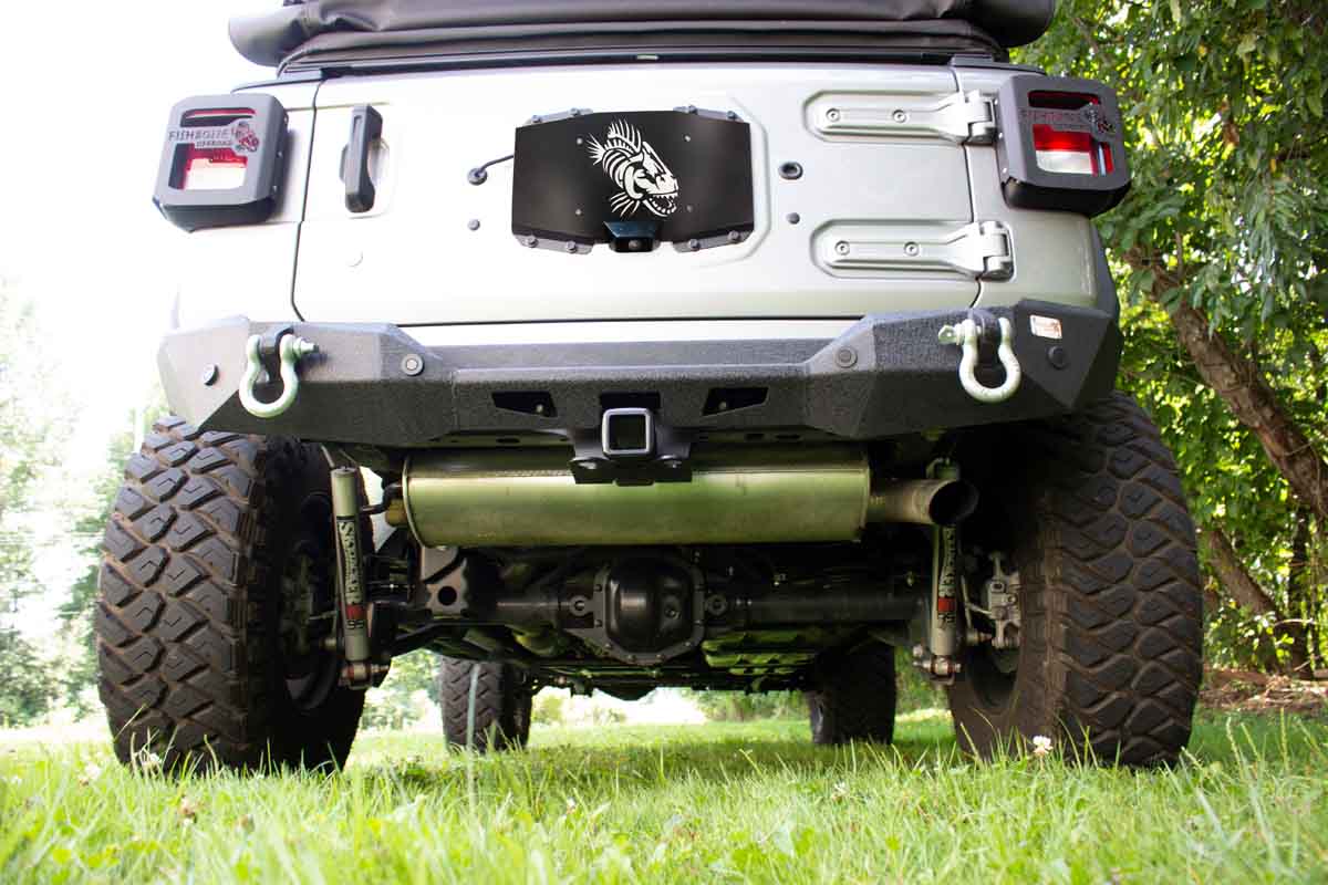 Fishbone Offroad 2018-Current Jeep Wrangler JL & Wrangler Unlimited JLU Backside Plate FB31264