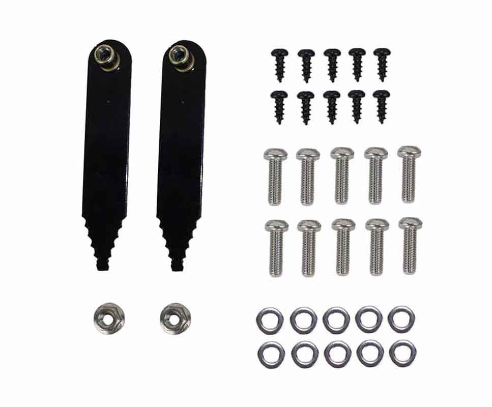 Fishbone Offroad 2007-2018 Jeep Wrangler JK & Wrangler Unlimited JKU Aluminum Inner Fenders FB33007