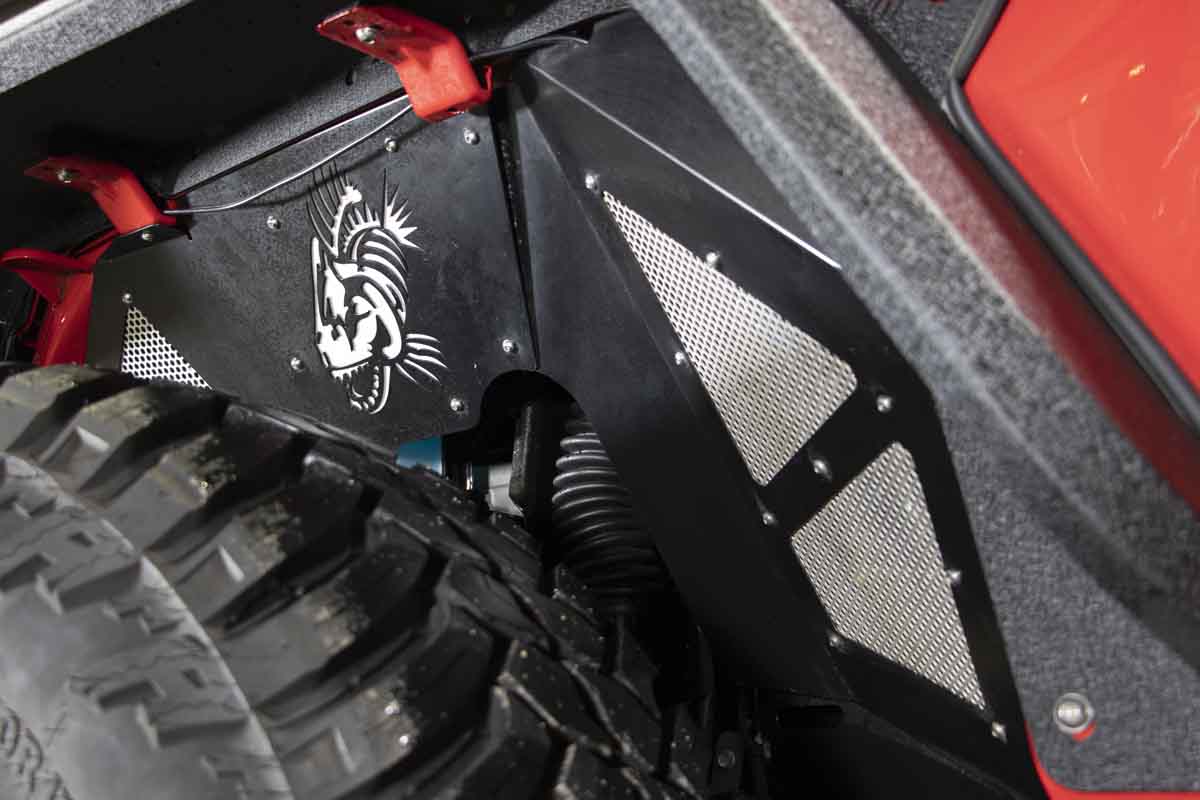 Fishbone Offroad Inner Fenders Legacy Model for 2018 & Up Jeep Wrangler FB33130