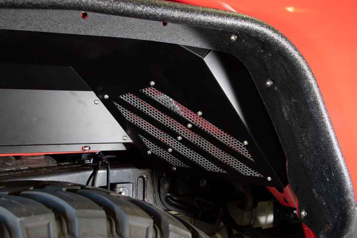 Fishbone Offroad Aluminum Rear Inner Fenders for 2020 & Up Gladiator JT FB33211R