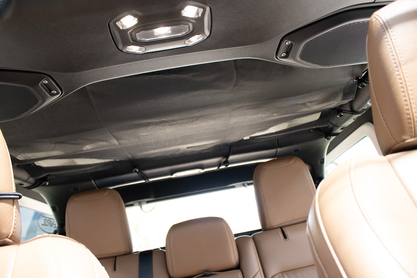 Fishbone Offroad Full Sun Shade for 2018 & Up Jeep Wrangler Unlimited JLU FB51334