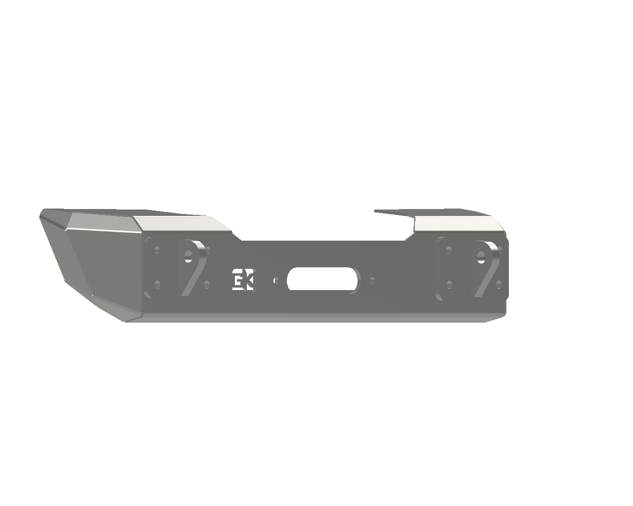 Front Gauntlet Series Stubby Bumper for Jeep JK Wrangler