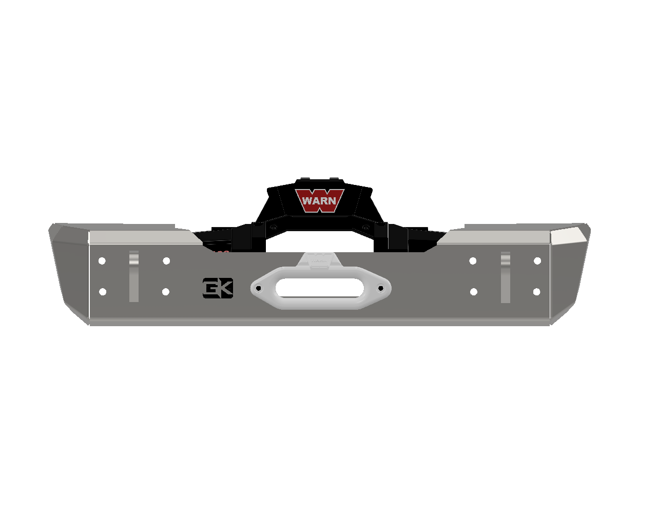 Front Gauntlet Series Stubby Bumper for Jeep JK Wrangler