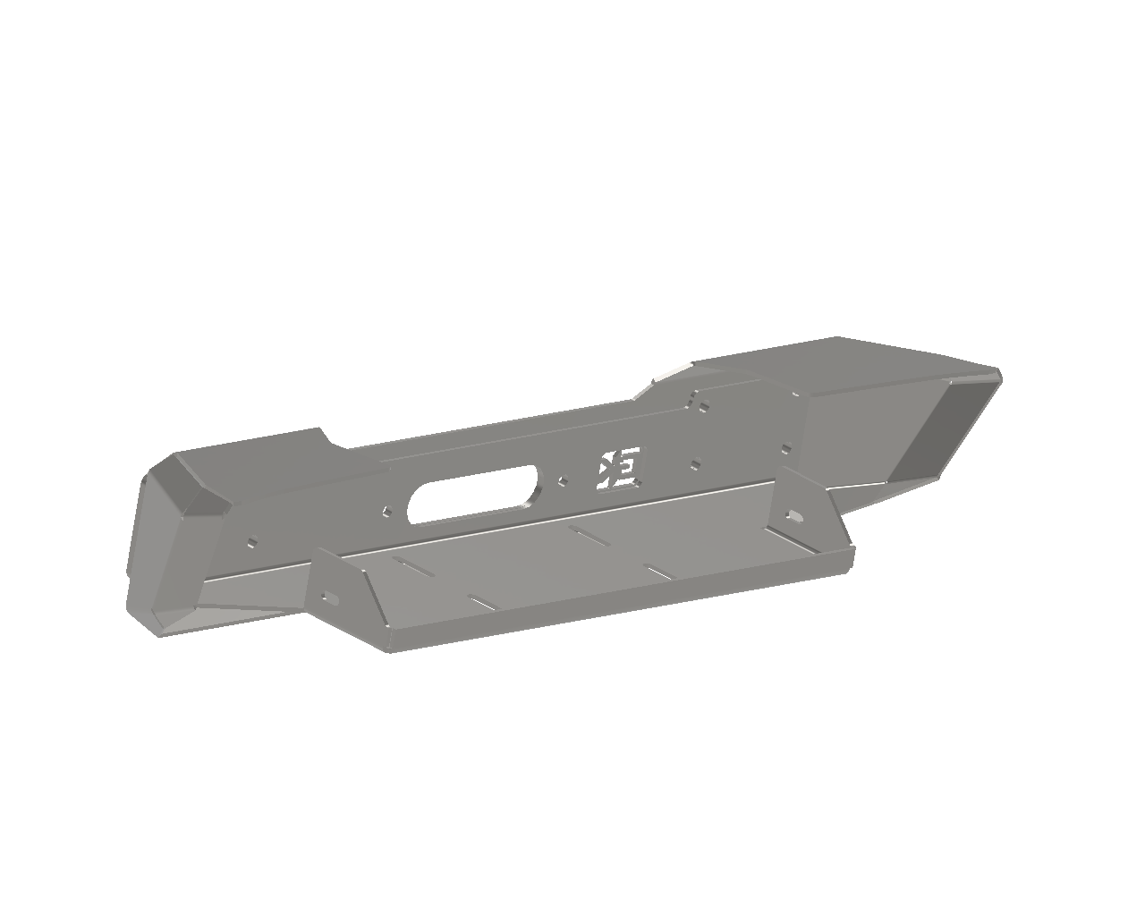 Front Gauntlet Series Stubby Bumper for Jeep JK Wrangler