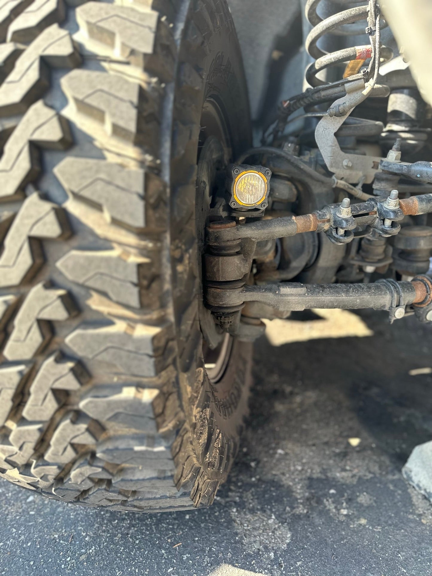 Ford Super Duty Steerable Knuckle Pod Light Mounts (2017-2023)