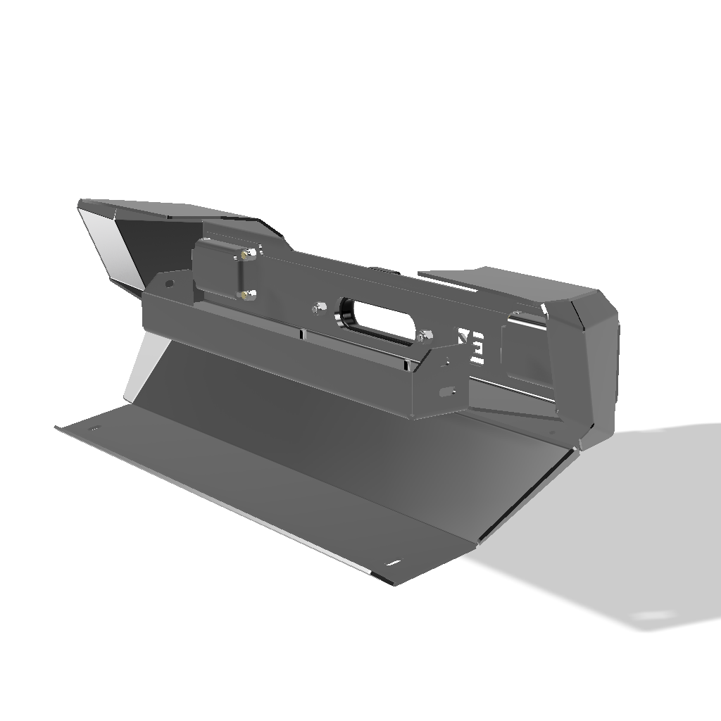 Jeep JL/JT Gauntlet Front Bumper w/Winch Plate 2018+