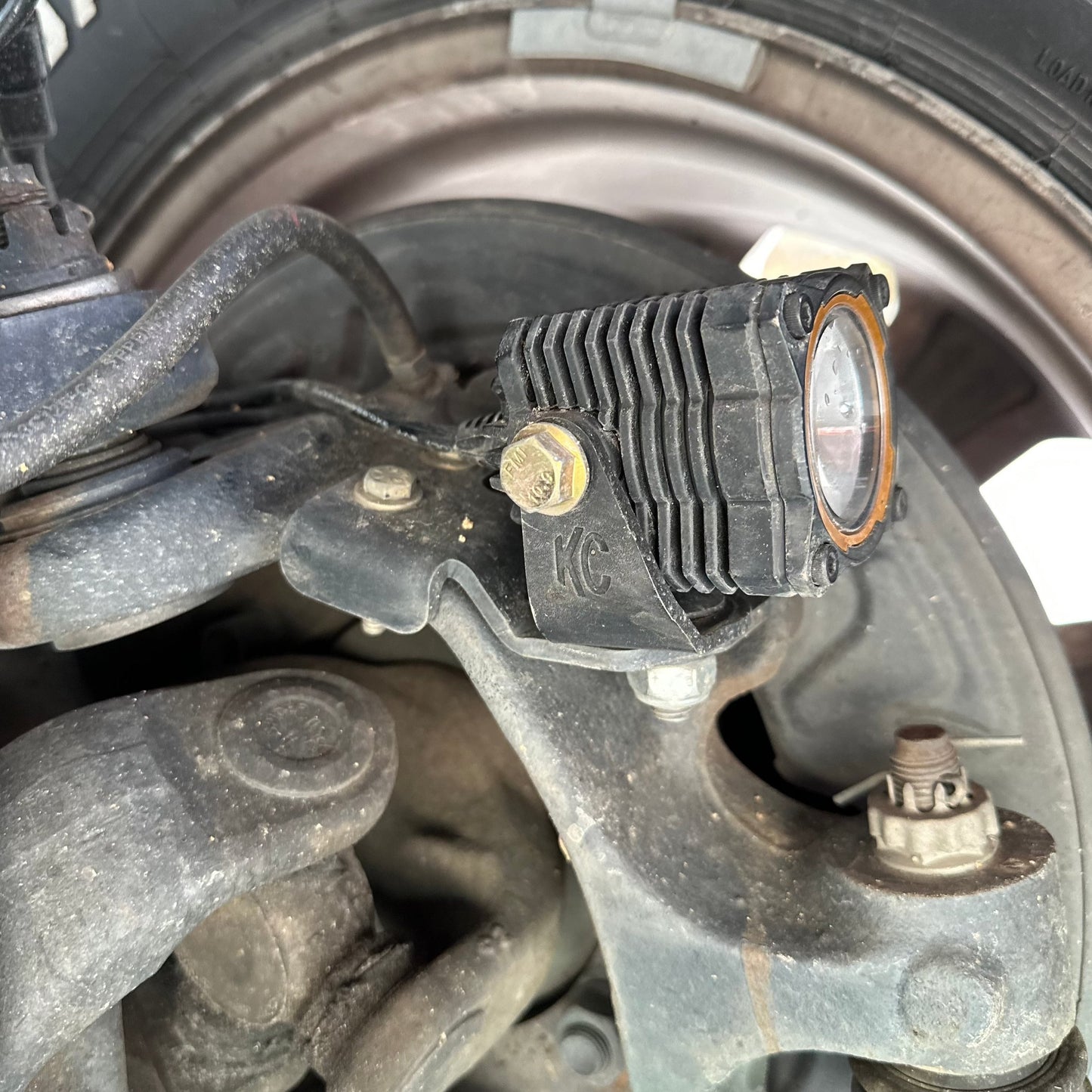 Ford Super Duty Steerable Knuckle Pod Light Mounts (2017-2023)