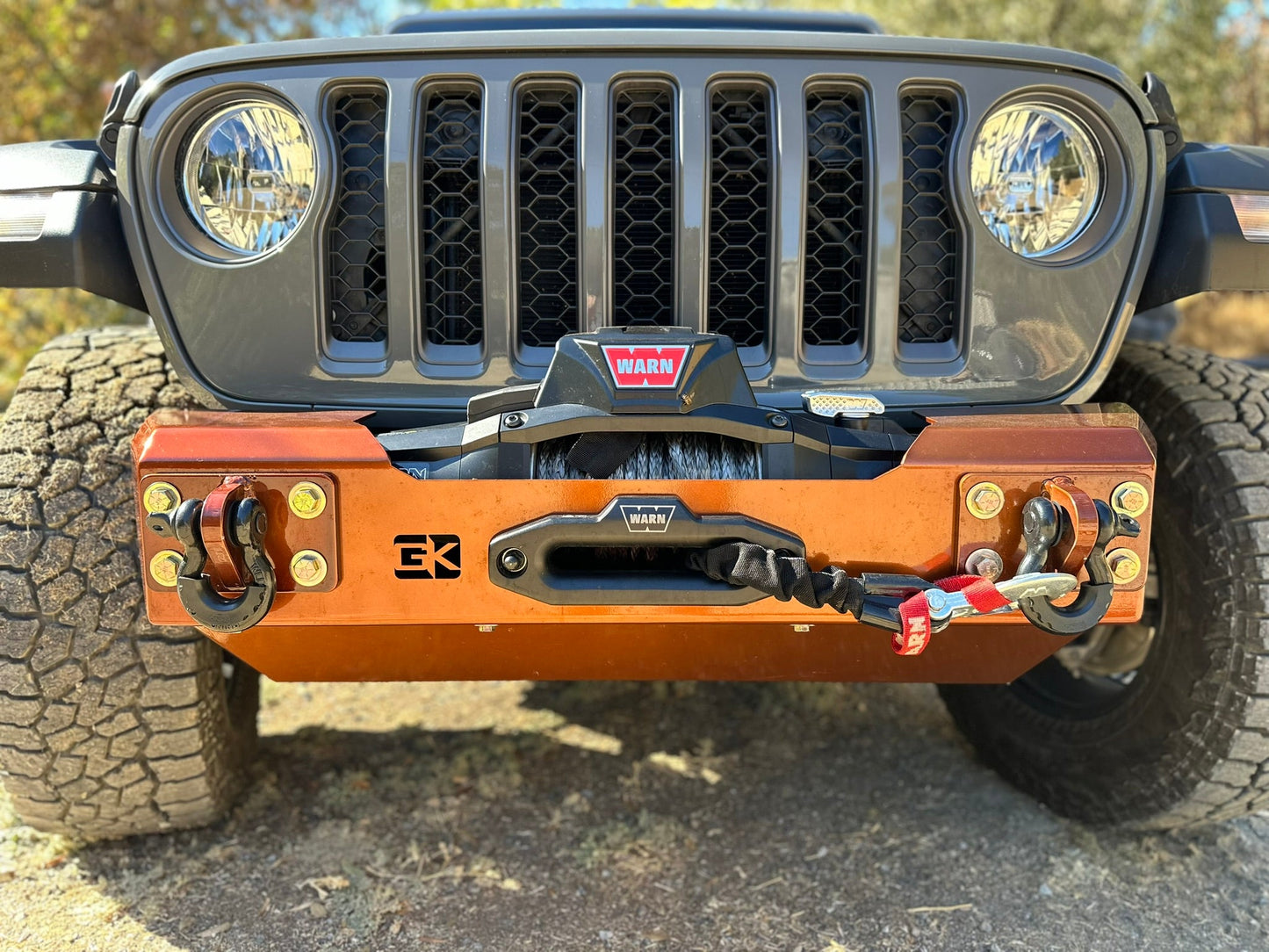 Jeep JL/JT Gauntlet Front Bumper w/Winch Plate 2018+