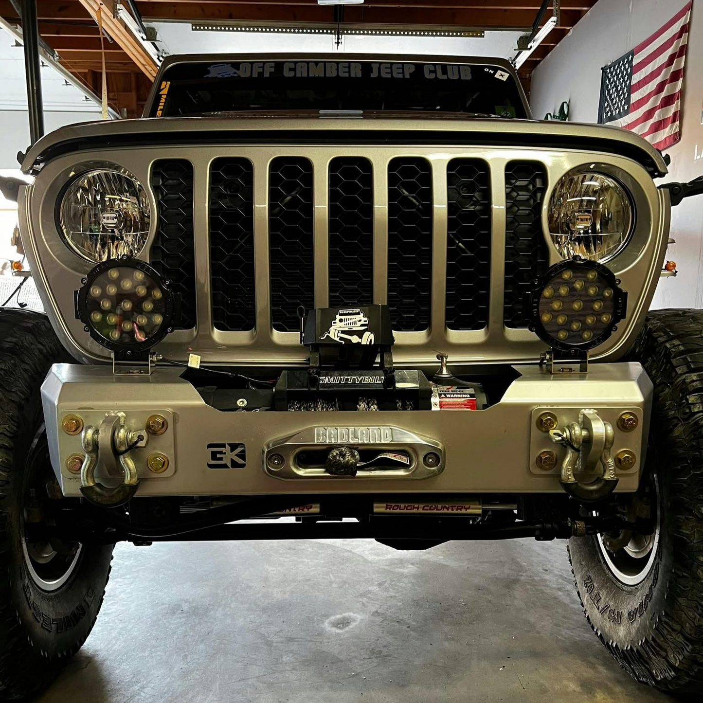 Jeep JL/JT Gauntlet Front Bumper w/Winch Plate 2018+