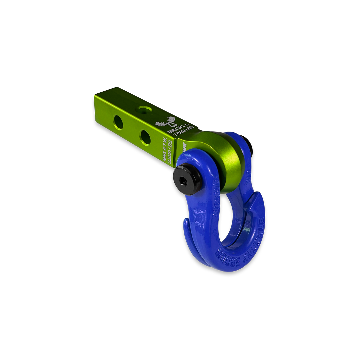 Jowl 5/8 Split Shackle and Mohawk 1.25 Receiver Combo