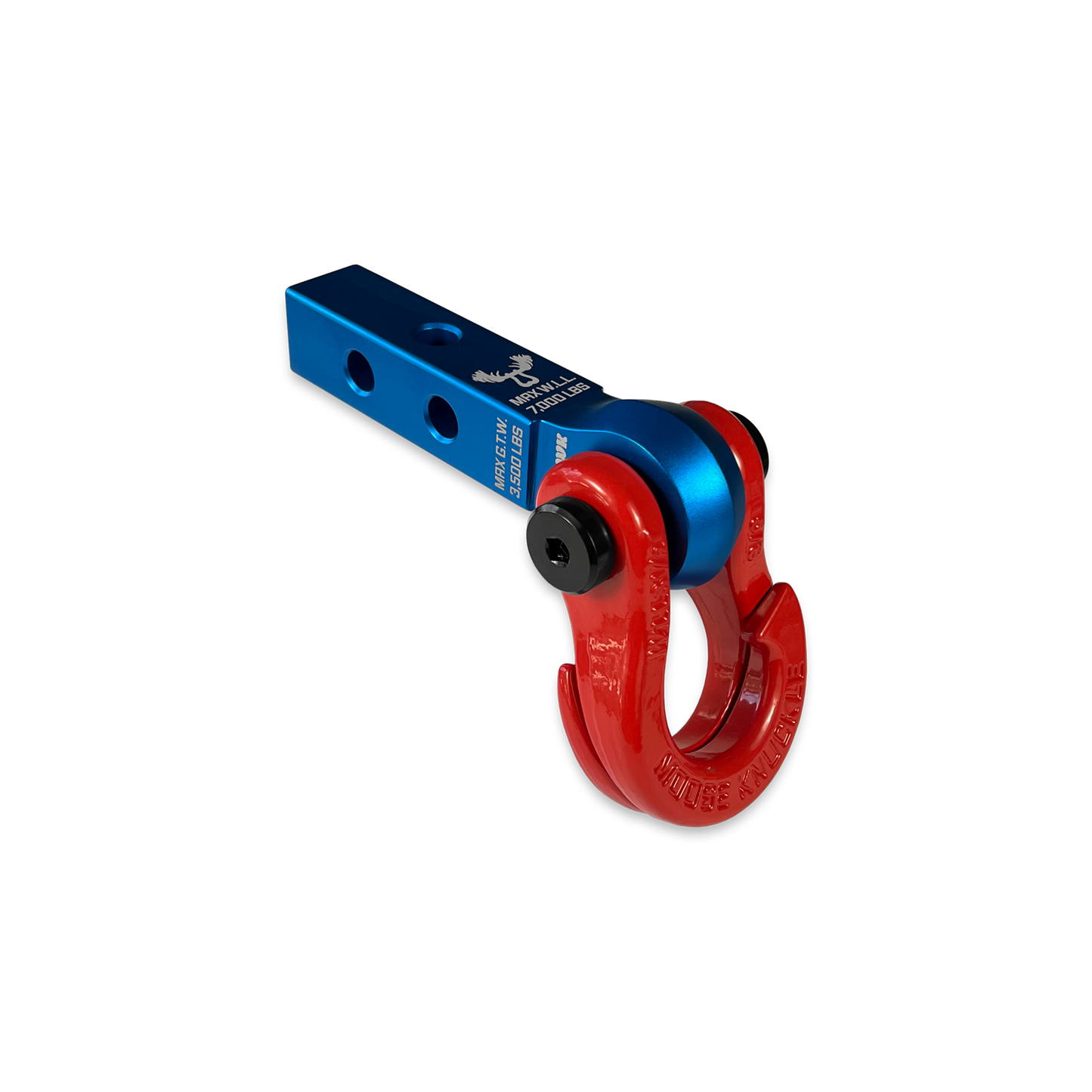 Jowl 5/8 Split Shackle and Mohawk 1.25 Receiver Combo
