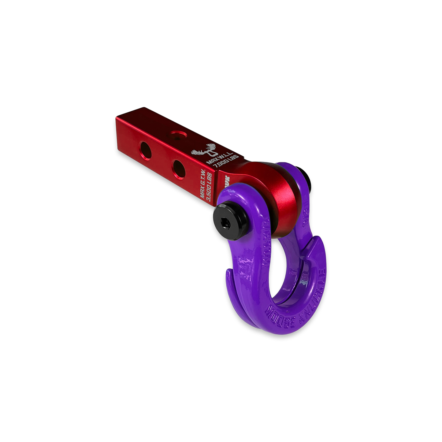 Jowl 5/8 Split Shackle and Mohawk 1.25 Receiver Combo