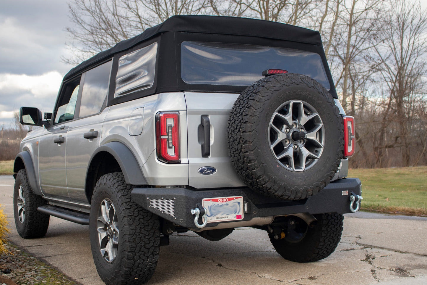 Fishbone Offroad Steelhead Rear Bumper for 2022 & Up Ford Bronco FB22360