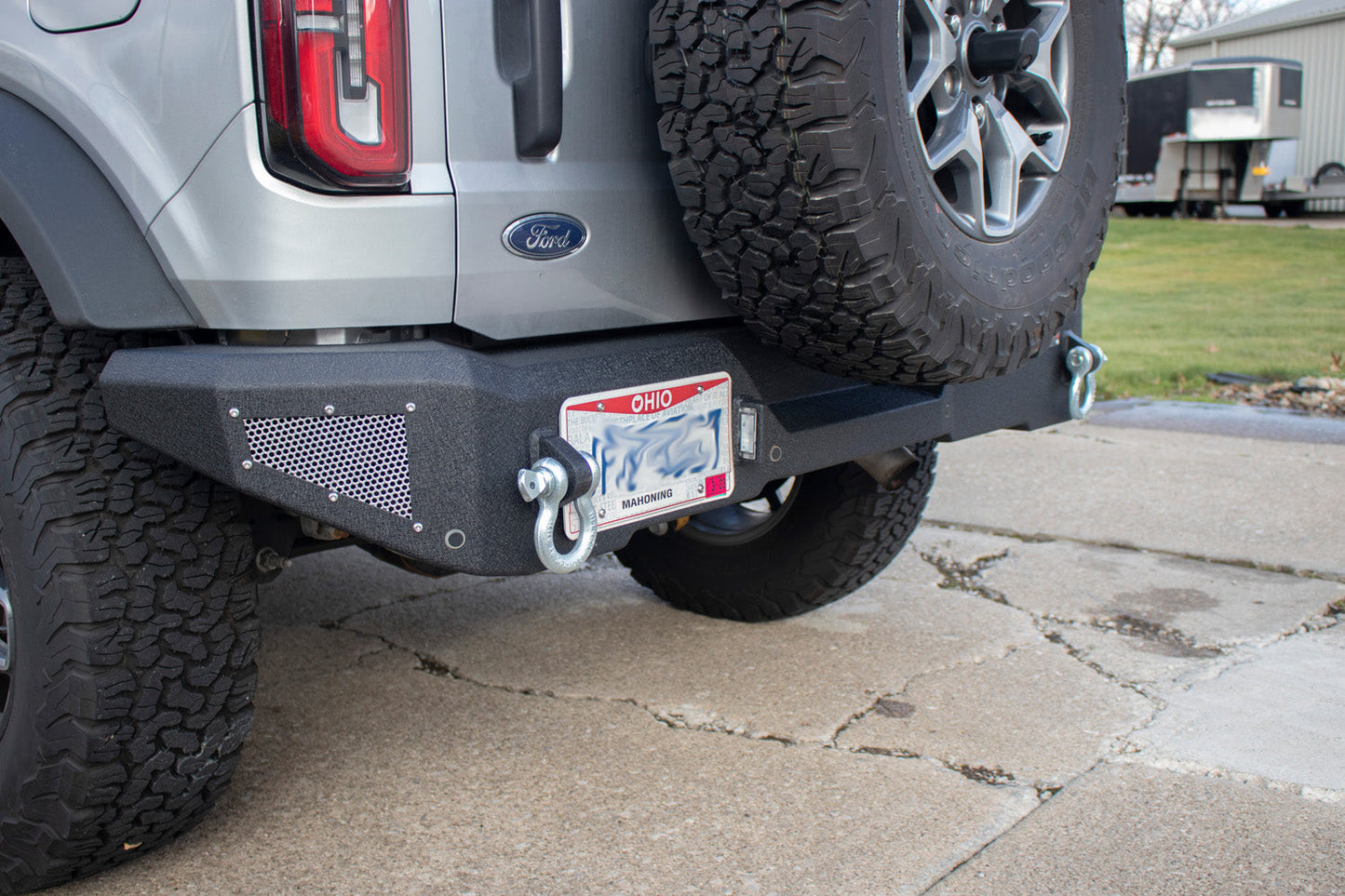 Fishbone Offroad Steelhead Rear Bumper for 2022 & Up Ford Bronco FB22360