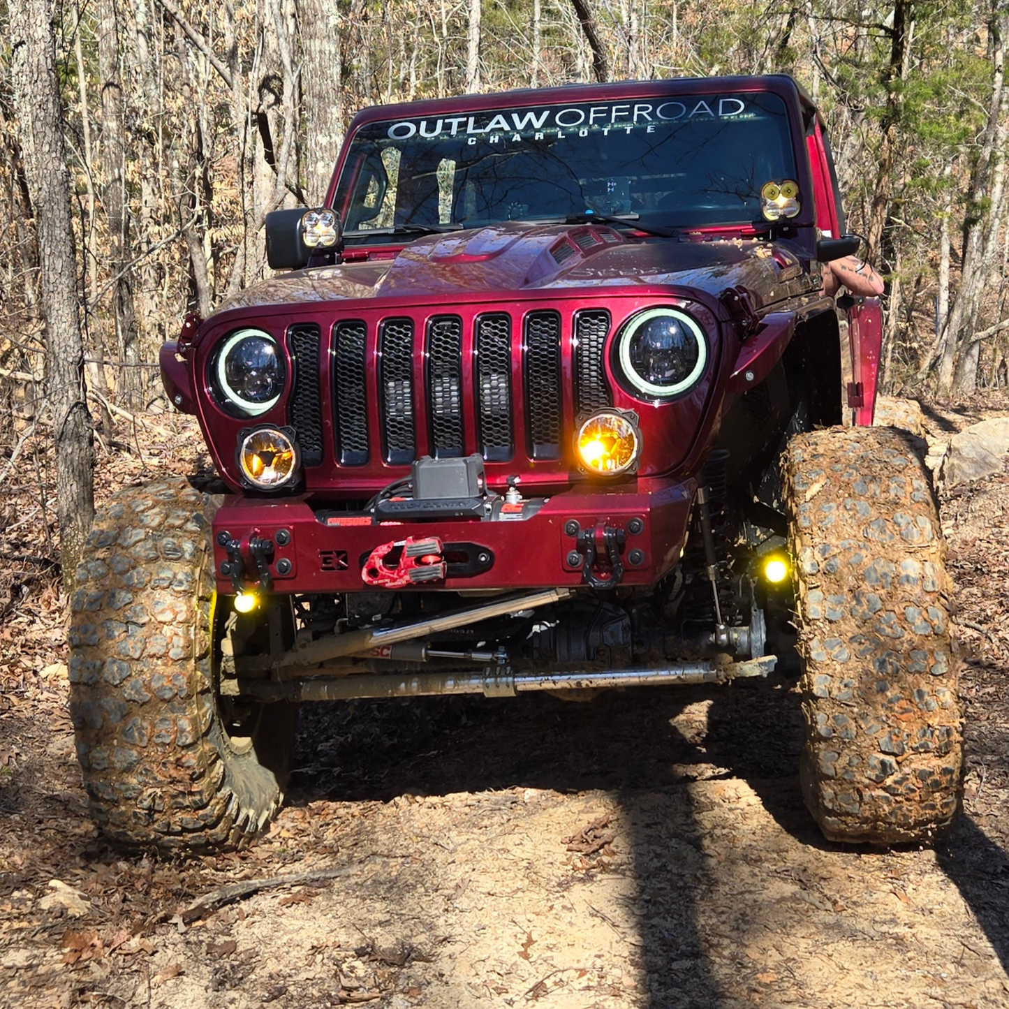 Jeep JL/JT Gauntlet Front Bumper w/Winch Plate 2018+