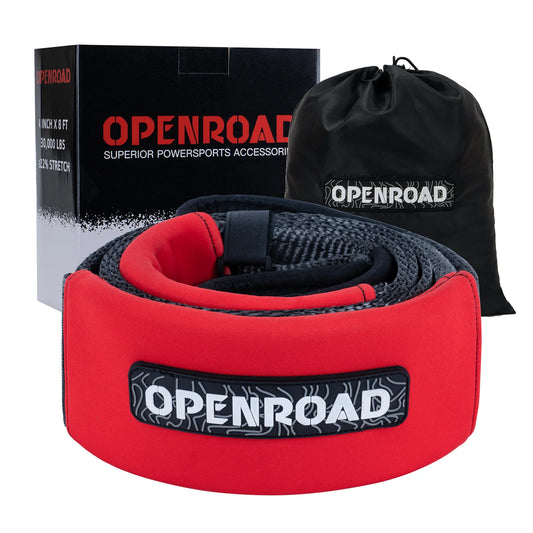 OPENROAD 4''x8' Break Strength 30,000 lbs Tree Saver Strap