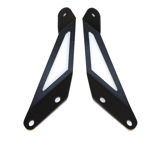 Fishbone Offroad Hood Light Mount Brackets for 2007-2018 Jeep Wrangler FB21066
