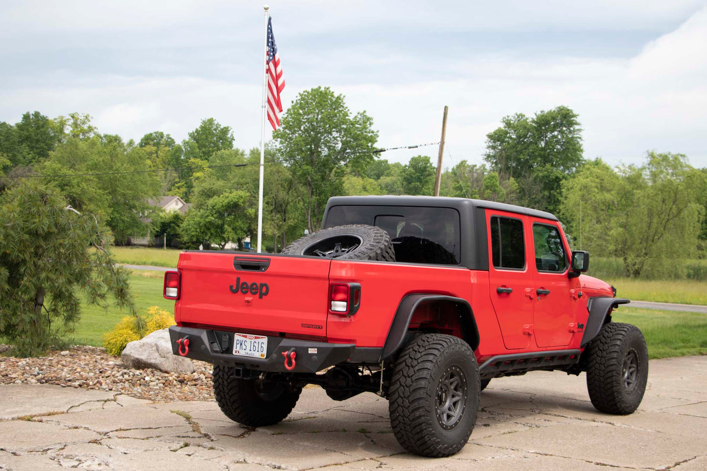 Fishbone Offroad Tire Carrier for 2020 & Up Jeep Gladiator FB21213