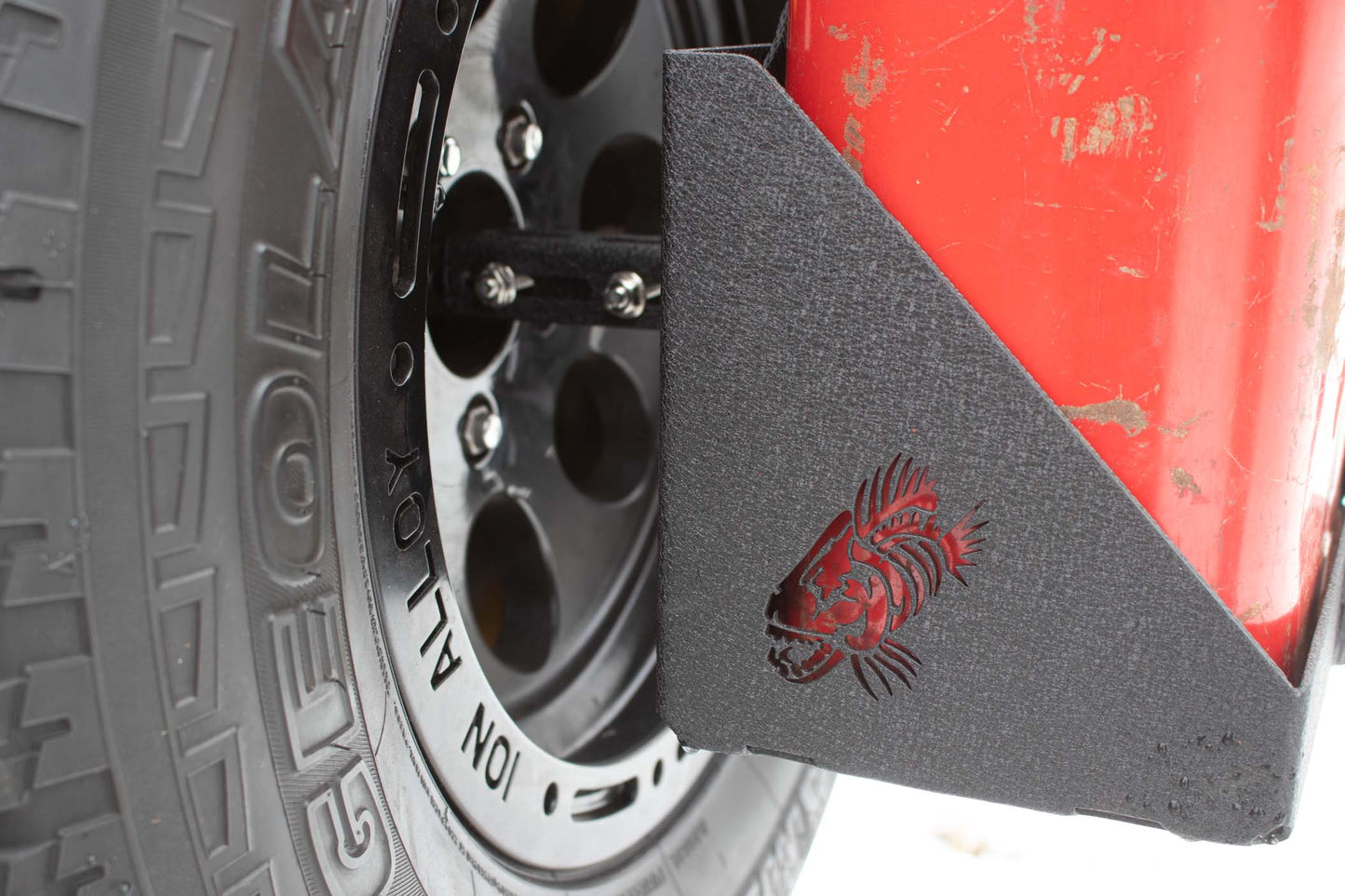 Fishbone Offroad Spare Tire Jerry Can Mount FB21276