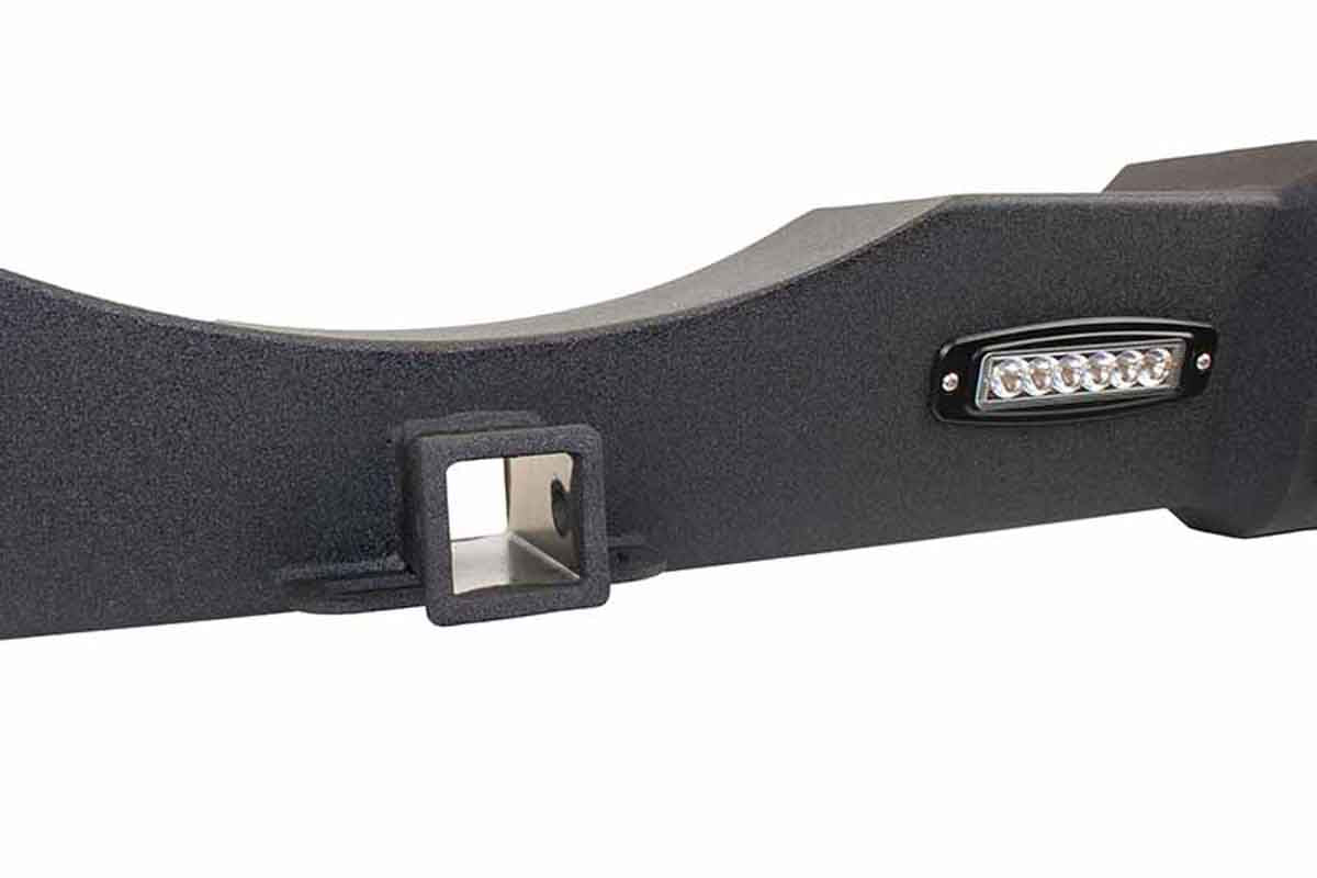 Fishbone Offroad Rear Bumper with LED Lights for 2007-2018 Jeep Wrangler FB22032