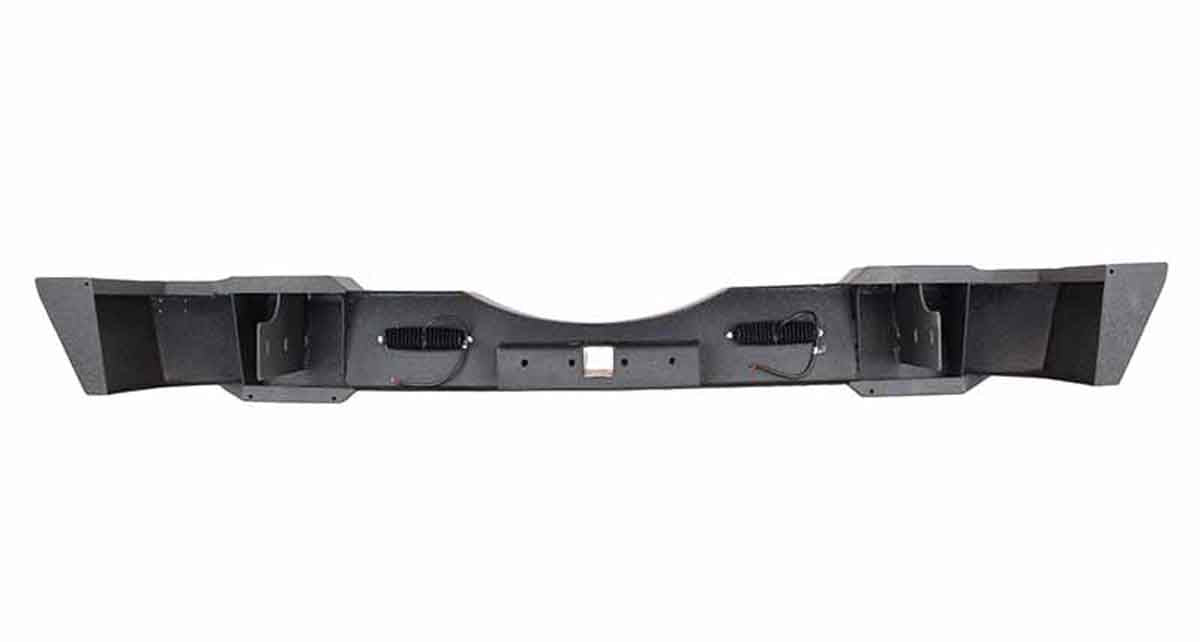Fishbone Offroad Rear Bumper with LED Lights for 2007-2018 Jeep Wrangler FB22032