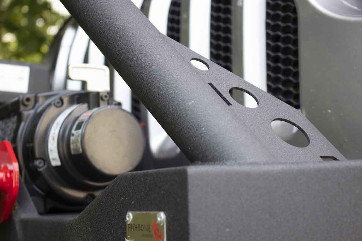 Fishbone Offroad Mako Front Bumper for 2018 & Up Jeep Wrangler/Gladiator FB22090