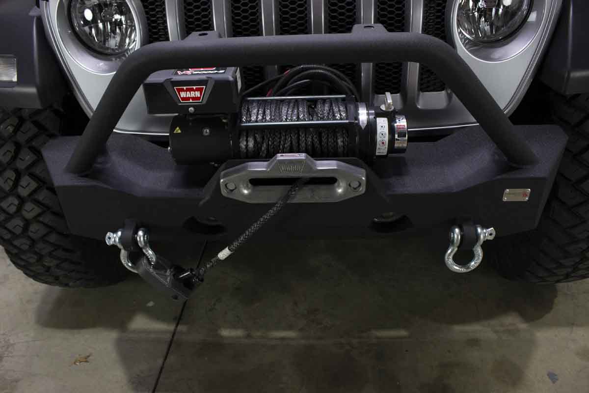 Fishbone Offroad Mako Front Bumper for 2018 & Up Jeep Wrangler/Gladiator FB22090