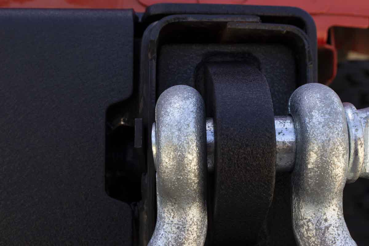 Fishbone Offroad Rear D-Ring Frame Mounts for 2007-2018 Jeep Wrangler FB22136