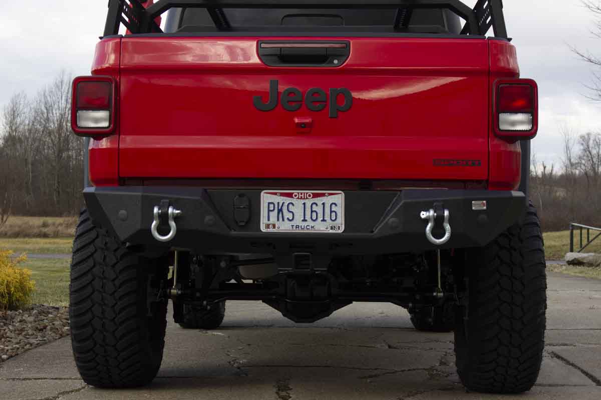 Fishbone Offroad 2020-Up Jeep Gladiator JT Mako Rear Bumper FB22149