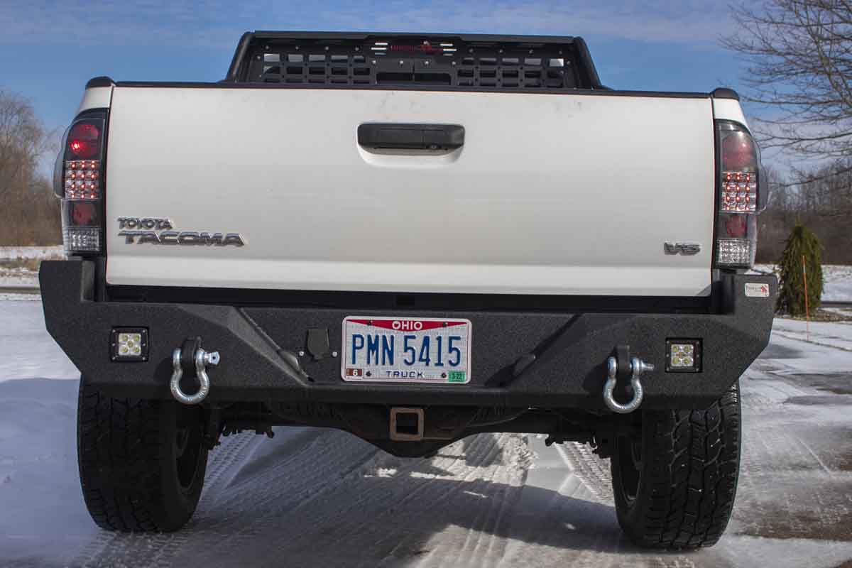 Fishbone Offroad Rear Bumper for 2005-2015 Toyota Tacoma FB22298