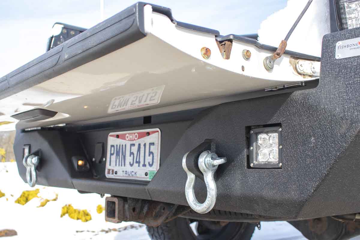 Fishbone Offroad Rear Bumper for 2005-2015 Toyota Tacoma FB22298