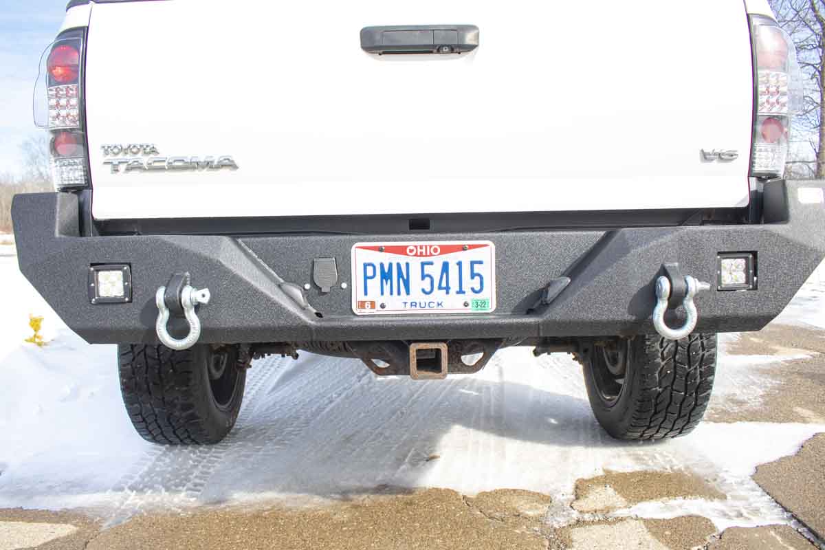 Fishbone Offroad Rear Bumper for 2005-2015 Toyota Tacoma FB22298