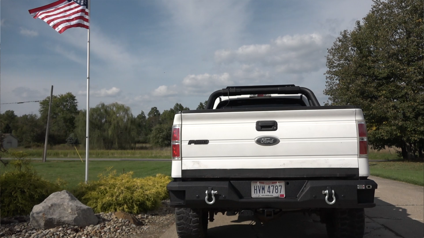 Fishbone Offroad Rear Step Bumper for 2009-2014 Ford F-150 FB22356