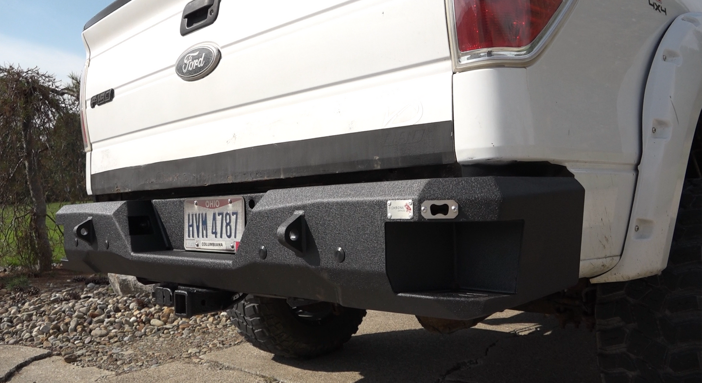 Fishbone Offroad Rear Step Bumper for 2009-2014 Ford F-150 FB22356