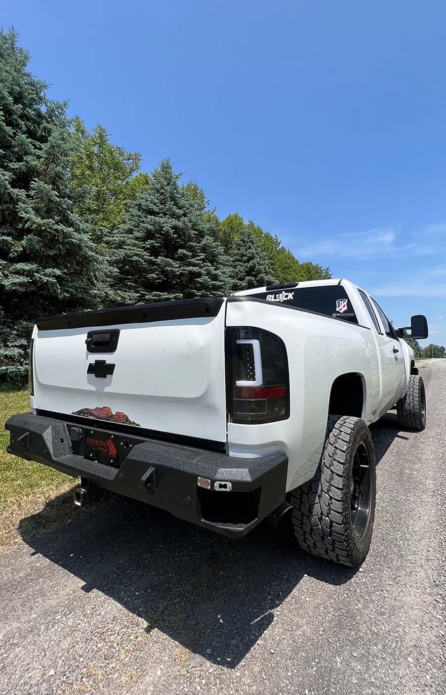Fishbone Offroad Rear Bumper 2007-2013 Chevy Silverado FB22367