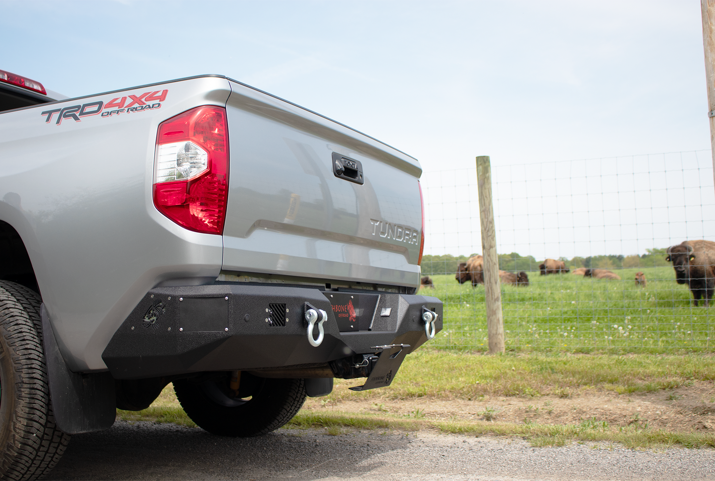Fishbone Offroad Rear Bumper for 2014-2021 Toyota Tundra FB22391