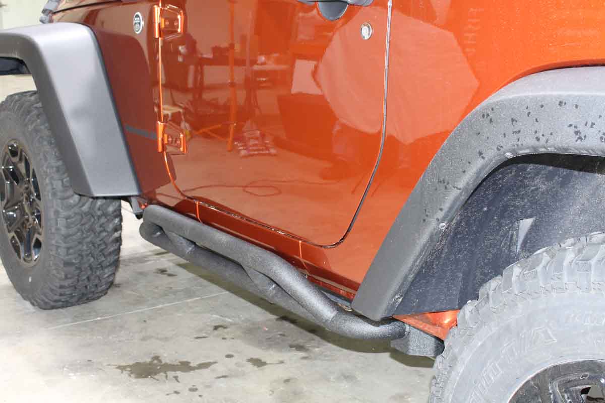 Fishbone Offroad Rocker Guards for 2007-2018 Jeep Wrangler FB23008