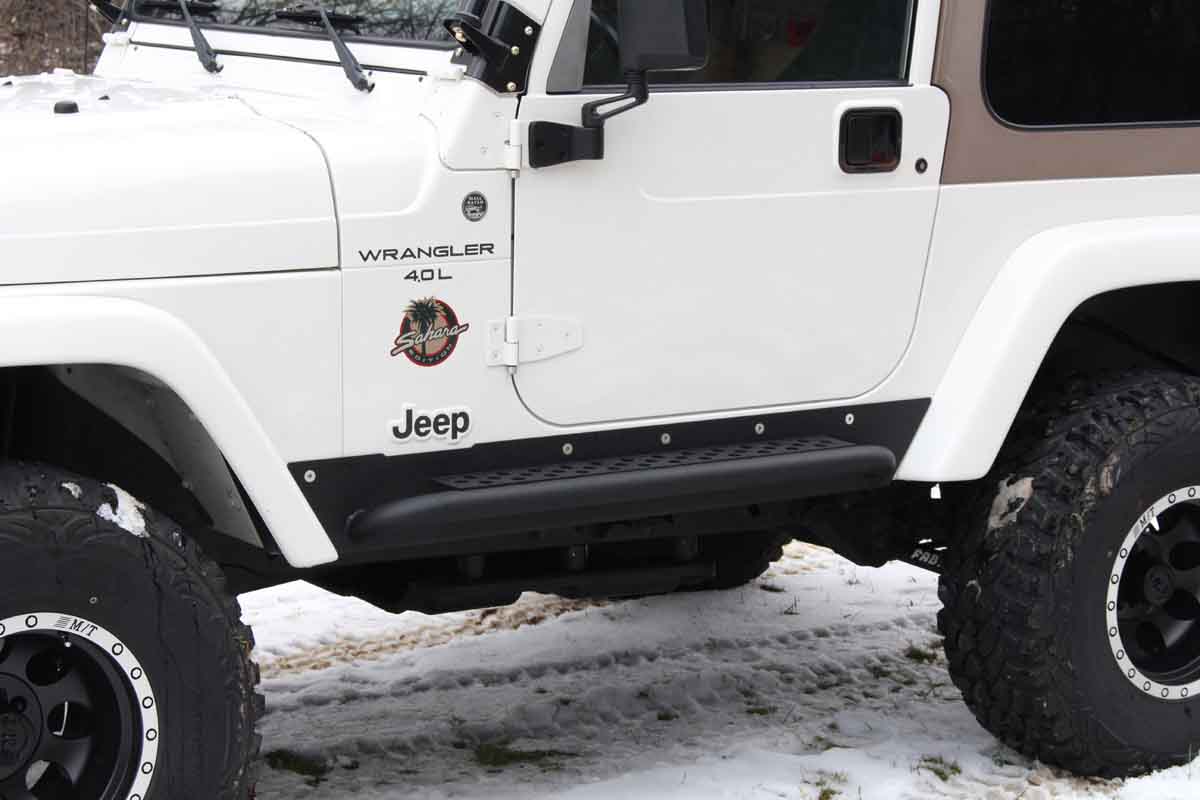 Fishbone Offroad Rock Sliders for 1997-2006 Jeep Wrangler FB23028