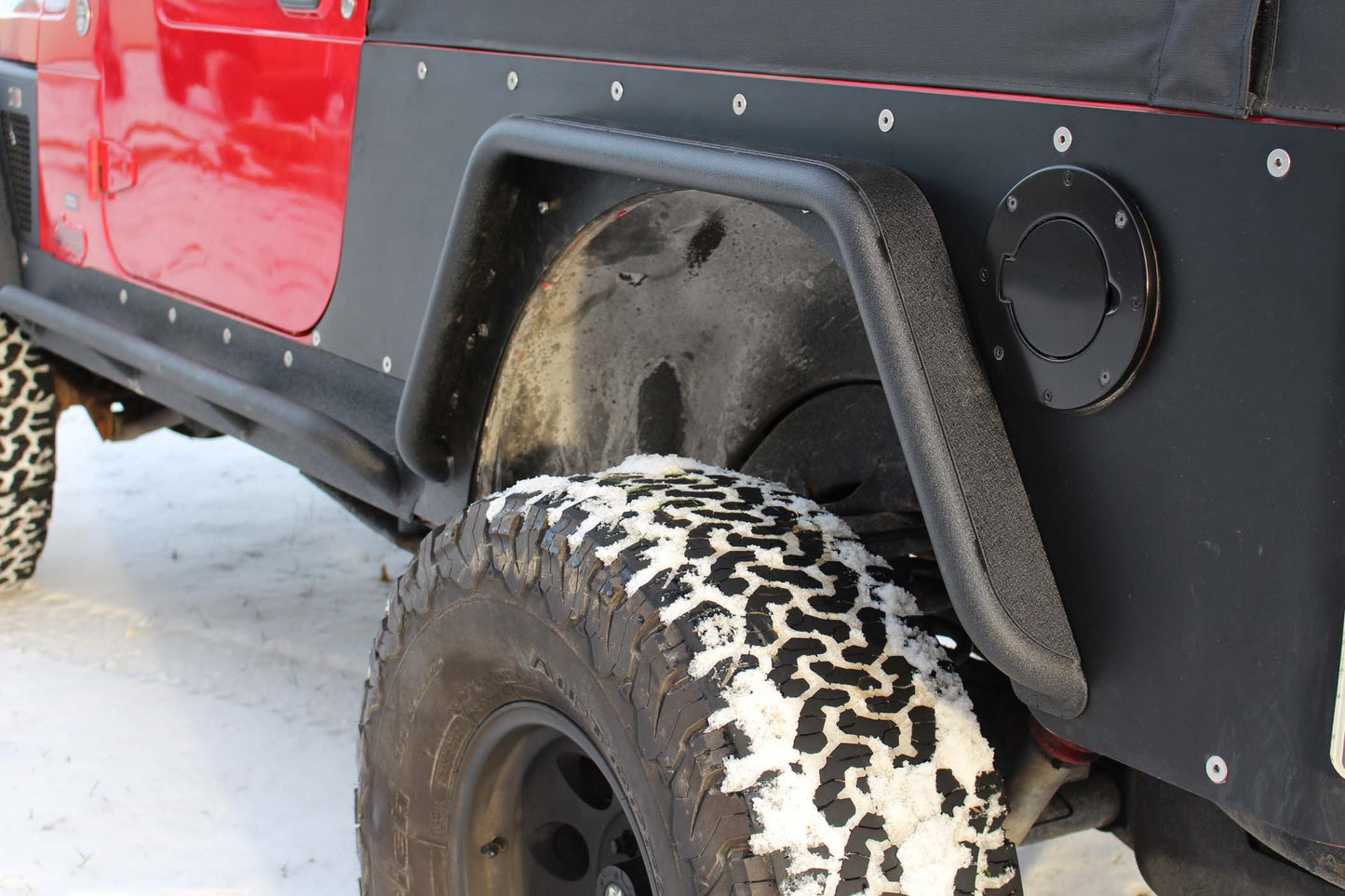 Fishbone Offroad 1997-2006 Jeep Wrangler TJ & Wrangler Unlimited LJ Front and Rear Tube Fender Set FB23029