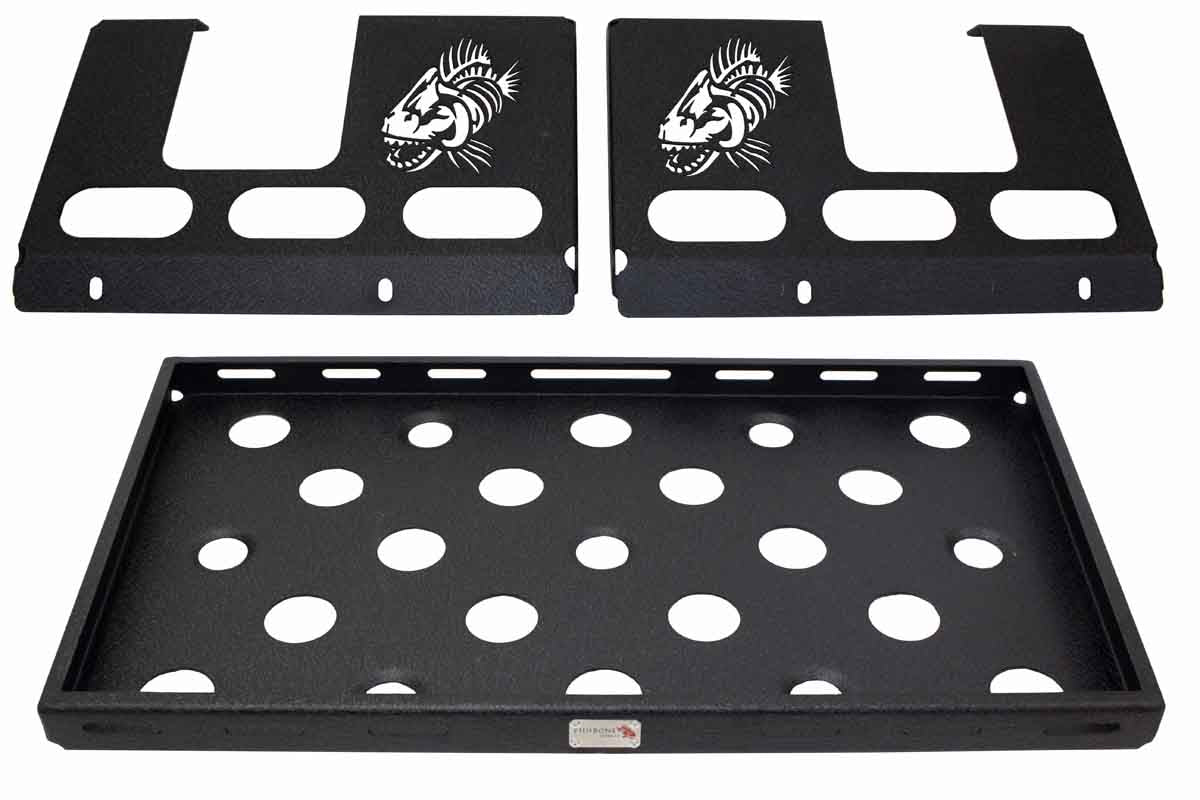 Fishbone Offroad Interior Storage Rack for 2018 & Up Jeep Wrangler FB25113